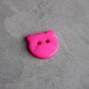 Knoflík - medvídek - růžový