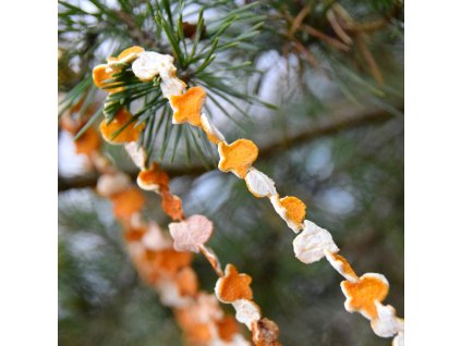 Vánoční řetěz - pomerančový zvoneček