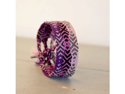 Náramek - violet vibes