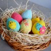 Sada velikonočních vajíček - pomněnky