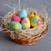 Sada velikonočních vajíček - pomněnky