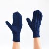 Dámské rukavice palčáky JOLEEN tmavě modrá (2)