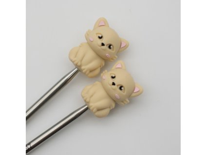 Koncovky Kočka cream