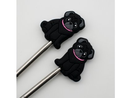 Koncovky Mops černý