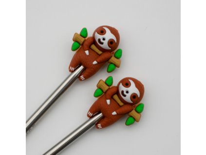 Koncovky Lenochod hnědý