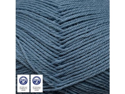 LØVFALD 1434 Støvet Blå