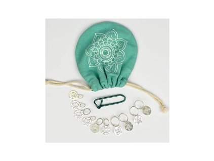 the mindful collection sterling silver plated chakra stitch markers 1 hpdt5kztvfhvhra4