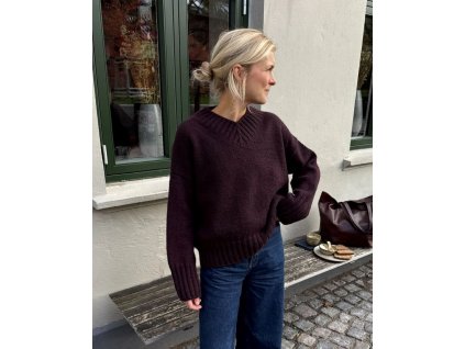 hannah sweater petiteknit návod aj