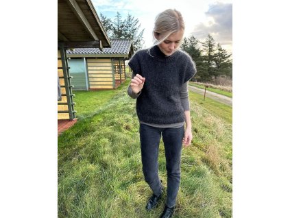 weekend slipover petite knit návod v aj