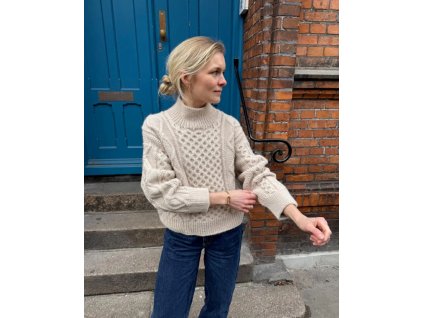 dagmar sweater petiteknit návod aj