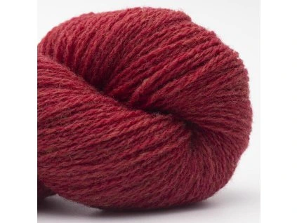 bio shetland bc garn 65 příze červená