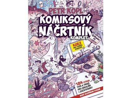 Komiksový náčrtník obálka