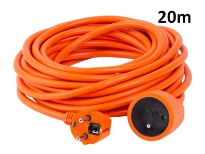 Strend Pro DG-YFB01 3x1,5mm 20m prodlužovačka oranžová (213268)