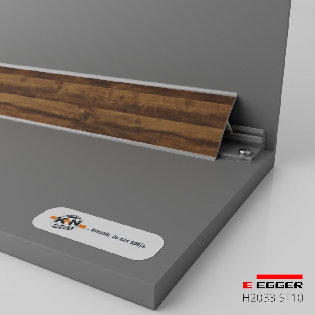 EGGER - Tesniaca lišta k pracovnej doske - H2033 ST10 - dľžka 4100 mm