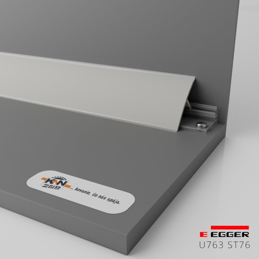 EGGER - Tesniaca lišta k pracovnej doske - U763 ST76 - dľžka 4100 mm