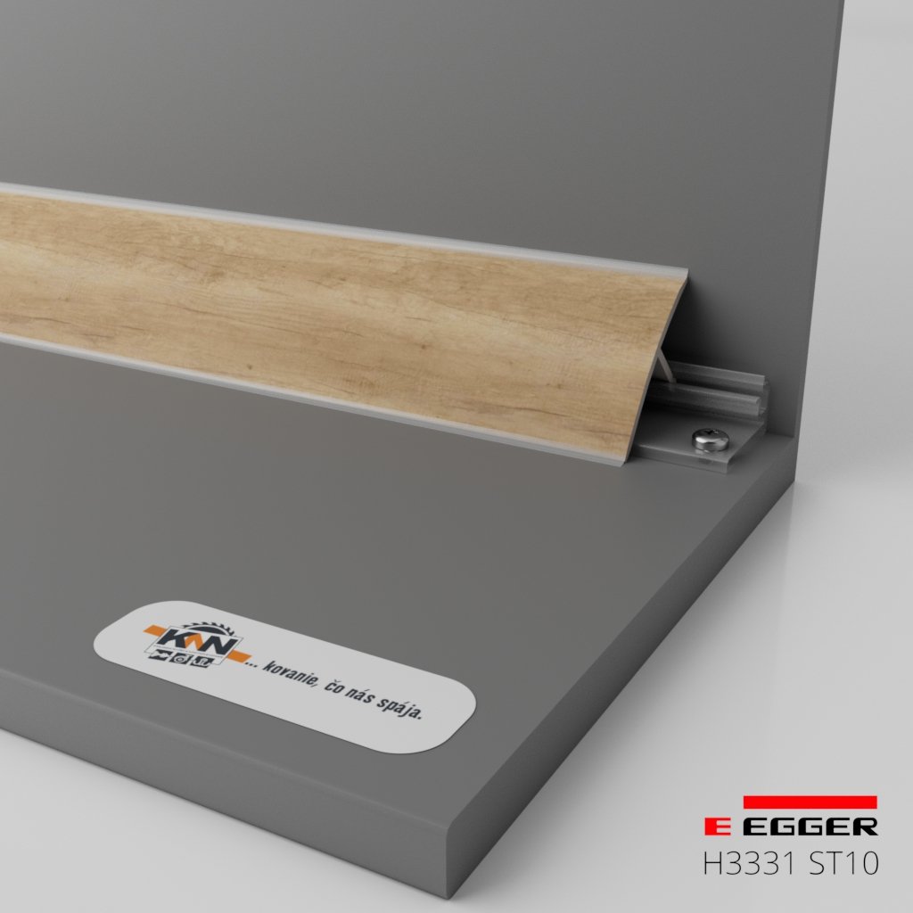 EGGER - Tesniaca lišta k pracovnej doske - H3331 ST10 - dľžka 4100 mm - VÝBEH