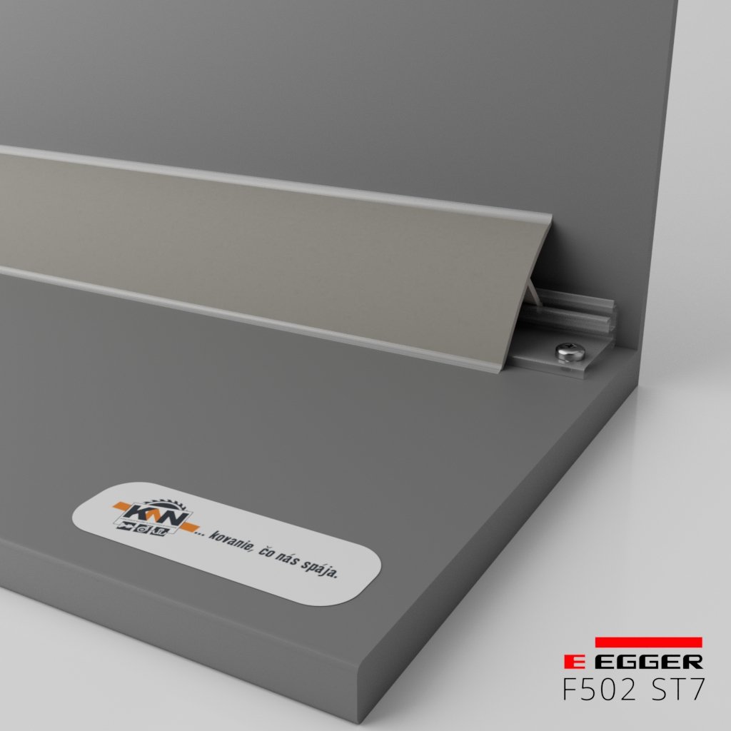 EGGER - Tesniaca lišta k pracovnej doske - F502 ST7 - dľžka 4100 mm
