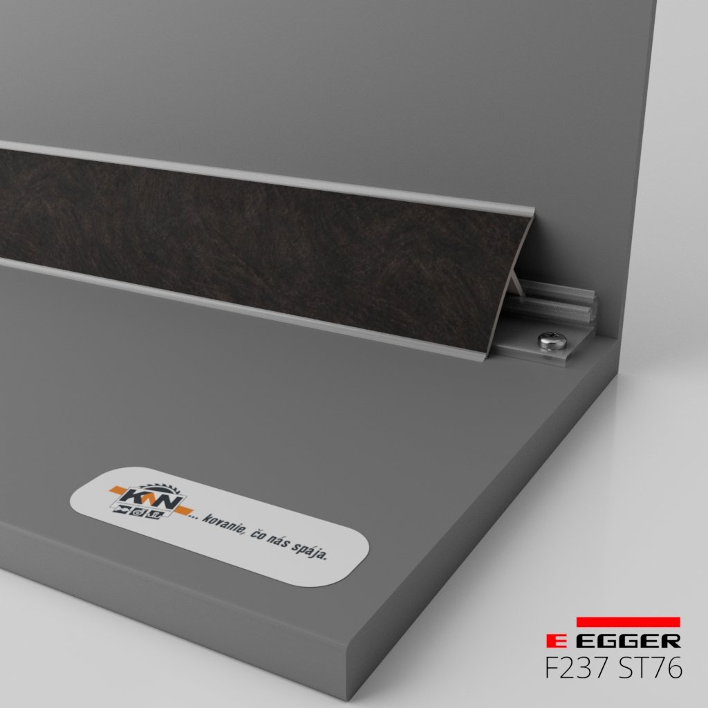 EGGER - Tesniaca lišta k pracovnej doske - F237 ST76 - dľžka 4100 mm