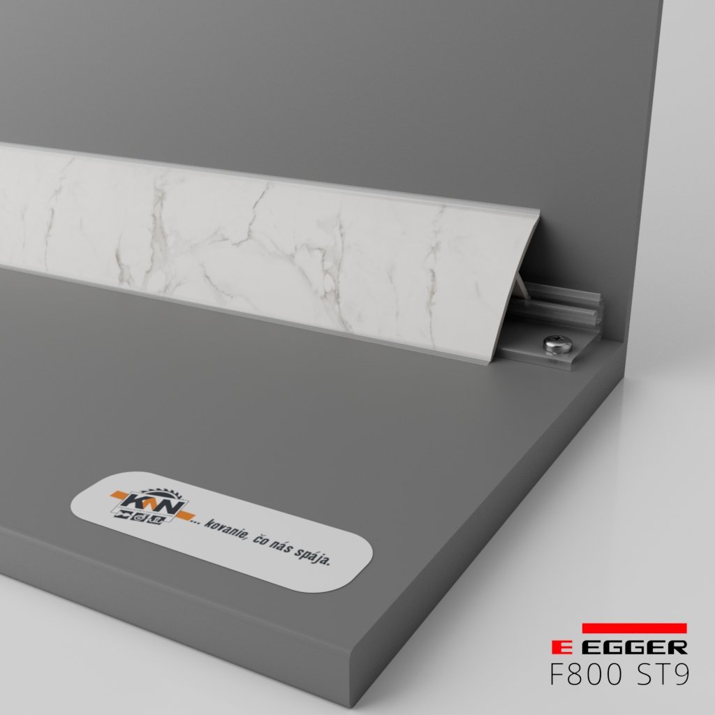 EGGER - Tesniaca lišta k pracovnej doske - F800 ST9 - dľžka 4100 mm