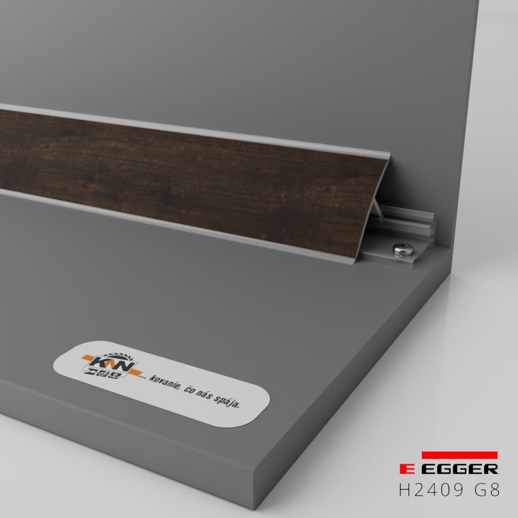 EGGER - Tesniaca lišta k pracovnej doske - H2409 G8 - dľžka 4100 mm