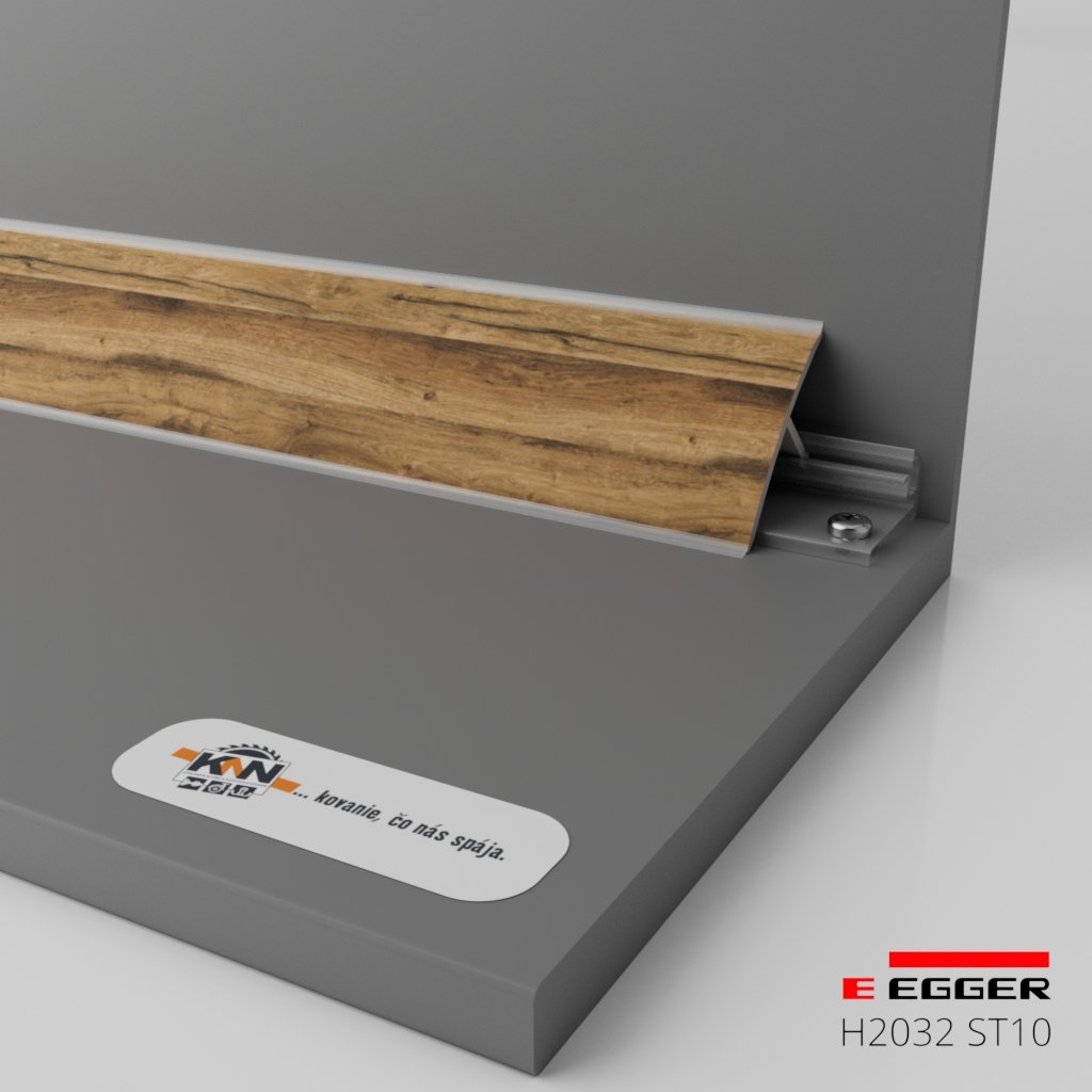 EGGER - Tesniaca lišta k pracovnej doske - H2032 ST10 - dľžka 4100 mm