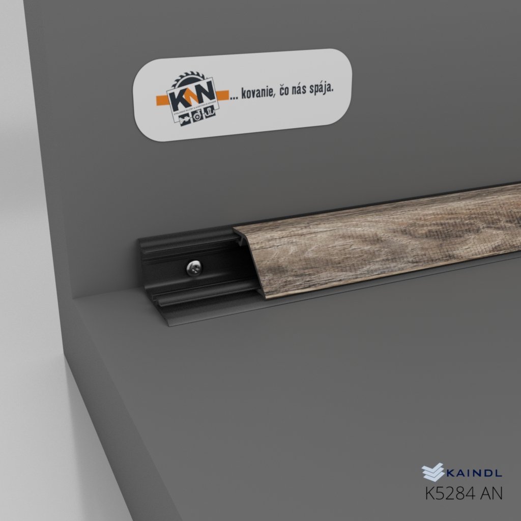 KAINDL - Tesniaca lišta k pracovnej doske - 5284 AN - dĺžka 4100 mm