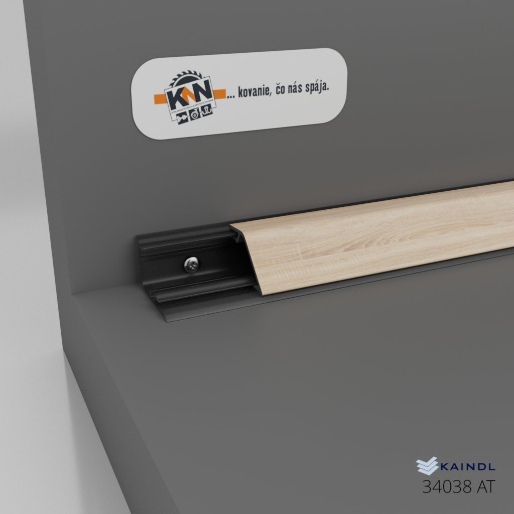 KAINDL - Tesniaca lišta k pracovnej doske - 34038 AT - dĺžka 4100 mm