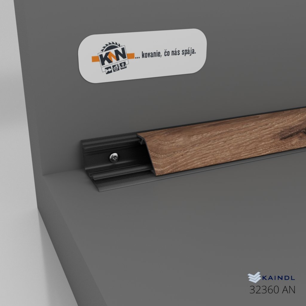 KAINDL - Tesniaca lišta k pracovnej doske - 32360 AN - dĺžka 4100 mm