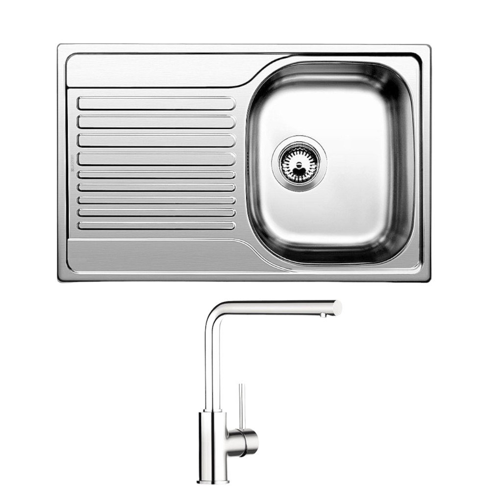 Blanco - SET 04/D - Drez Tipo45 S Compact + Batéria Mila chróm