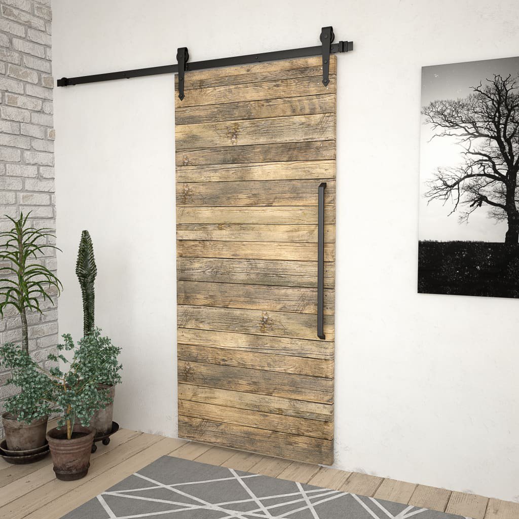 LOFT - Posuvný systém regulovateľný - industrial, 100 kg, čierny, 2 m lišta, špicatý