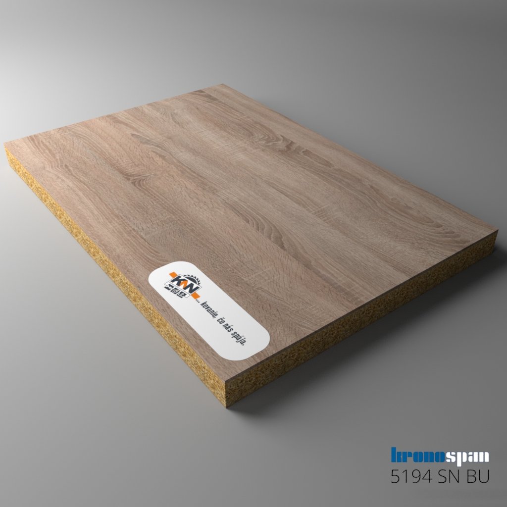 KRONOSPAN - DTDL - 5194 SN - Oxide Vintage Oak - 2800 x 2070 x 18 mm