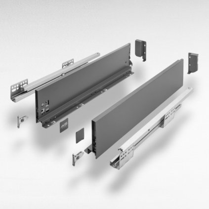 AXISPRO-B/120mm antracit, výsuv s tlmením