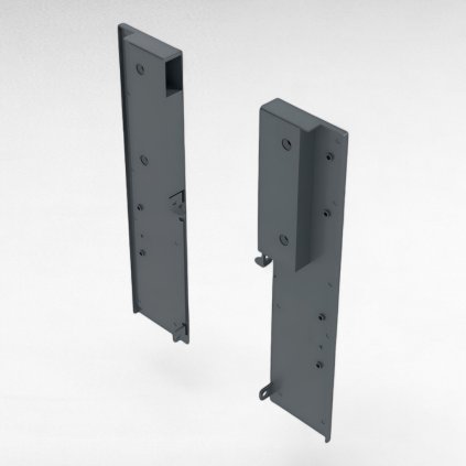 AXISPRO-C/168mm, spojky k vnútornym čelom, ľavá + pravá