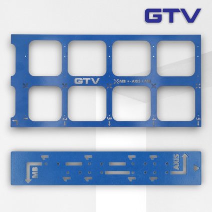 Montážna šablóna pre systémy AXISPRO a MODERNBOX