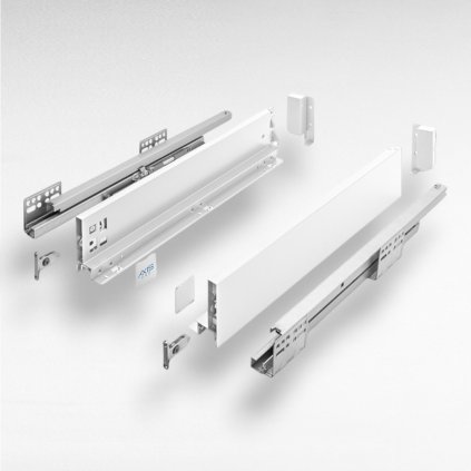 AXISPRO-A/86mm biely, výsuv s tlmením