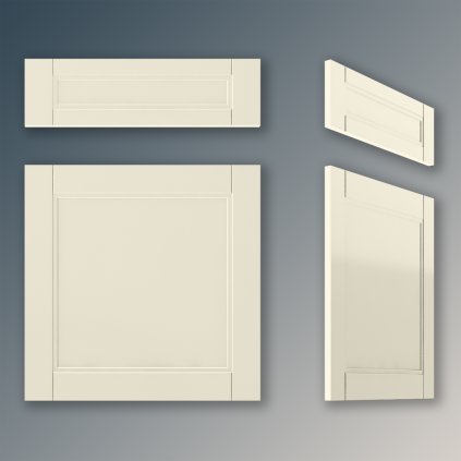 WOWFRONT - TYP : F303 frézované fronty RAL farby, 1stranne, mat