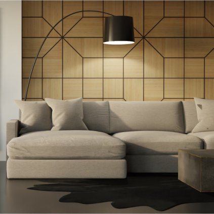 WOW - YOO - Obkladový MDF Panel - 600 x 600 x 20 mm