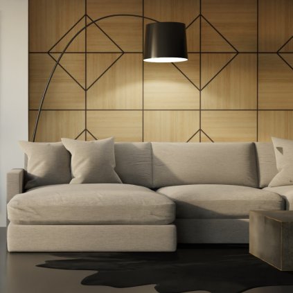 WOW - BOLD - Obkladový MDF Panel - 600 x 600 x 20 mm
