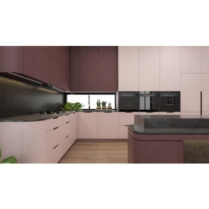 WOWFRONT - TYP : LG25 zaoblené prvky RAL farby