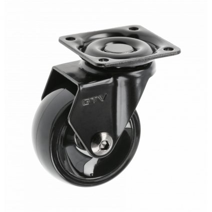 Koliesko nábytkové CALIBRO, 50 mm, Čierne