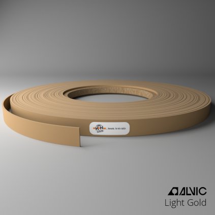 Hrana - ALVIC - ABS - Light Gold - 23 x 1 mm