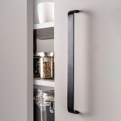 Úchytka - Viefe SENSE Čierna brúsená (VAR ROZTEC 480 mm)