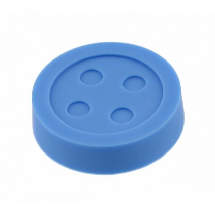 Úchytka - BUTTON, modrá