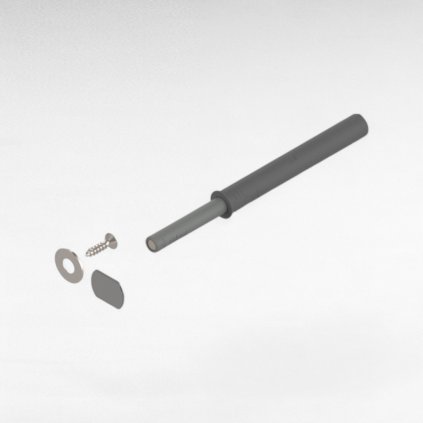 BLUM TIP-ON na dvere dlhý s magnetom sivý 956A1004