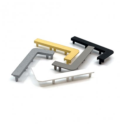 Bezúchytkový systém - VELLO - Záslepka k profilu L, Pravá