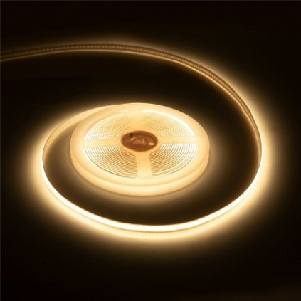 LED pás COB - 12V, 320LED/m, 8mm, 8W/m, bez gélu - 5 m