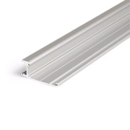 Profil WIRELI WALLE12 A1 BCD/ základňa, strieborný elox, 2m