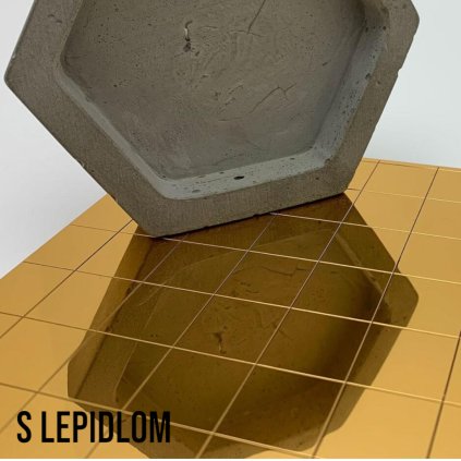 Sibu - MS 20 x 20 fle x  Gold, 980 x 980 x 1,2 mm, s lepidlom