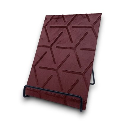 Sibu - FL CUBE VELVET Bordeaux, 2600x1000x2,2 mm, bez lepidla