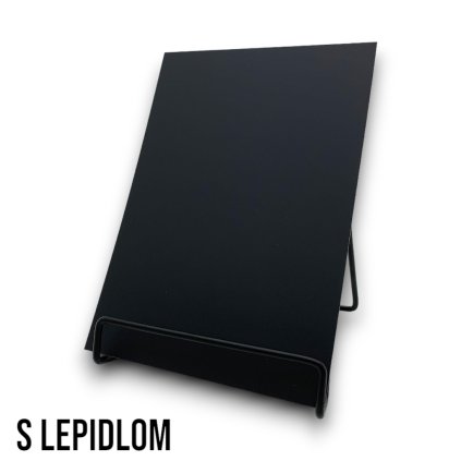 Sibu - DM Graphite Black matt, 2600 x 1000 x 1 mm, s lepidlom